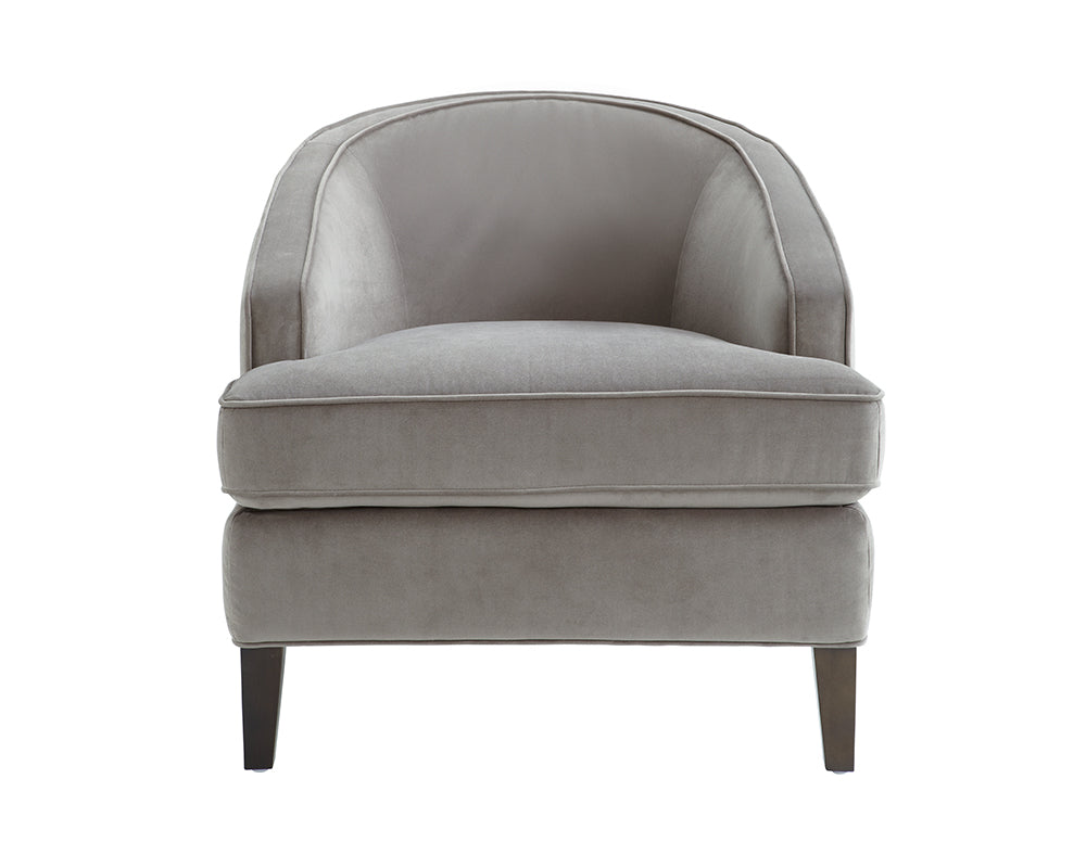 Sunpan Coleman Lounge Chair in Portsmouth Grey