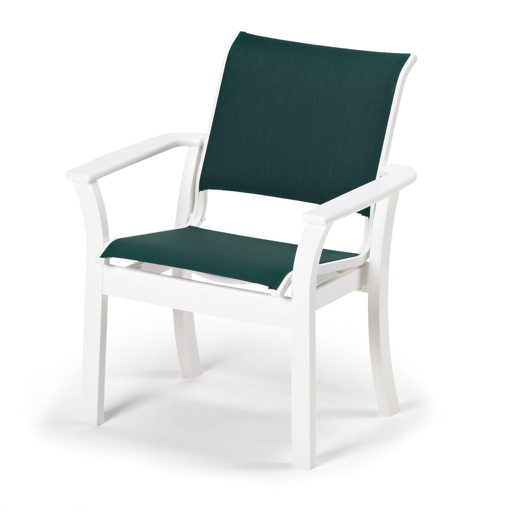 Telescope Casual Leeward Marine Grade Polymer Sling Stacking Cafe Chair