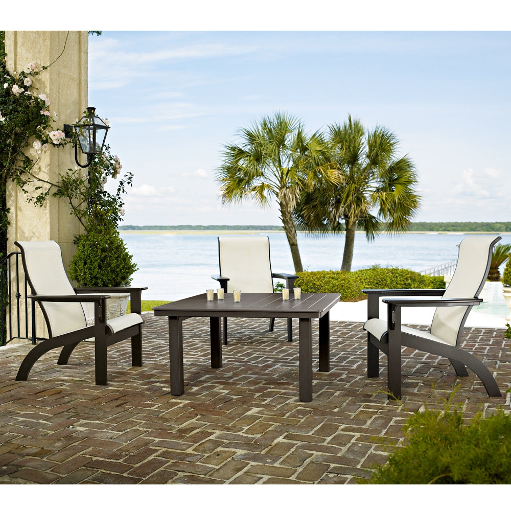 Coffee Table Height LegsTextured BeachwoodSlatted Black