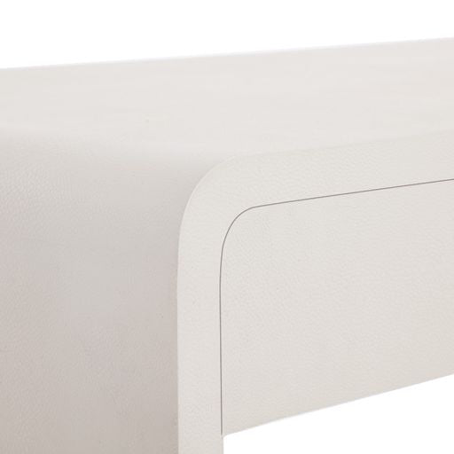 Sunpan Ilona Desk - Oyster Shagreen