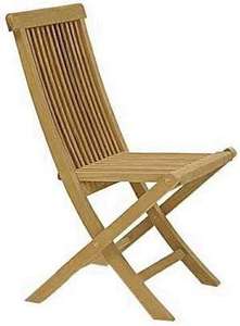 Anderson Teak Classic Medium Folding Chair - Set of 2
