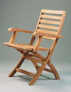 Anderson Teak Andrew Folding Armchair, Set of Two