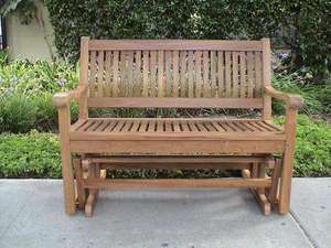 Anderson Teak Del-Amo 4-Foot Glider