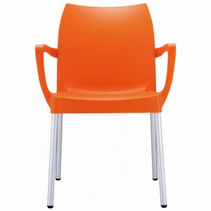 Compamia Dolce Resin Outdoor Armchair Orange - Set of 2