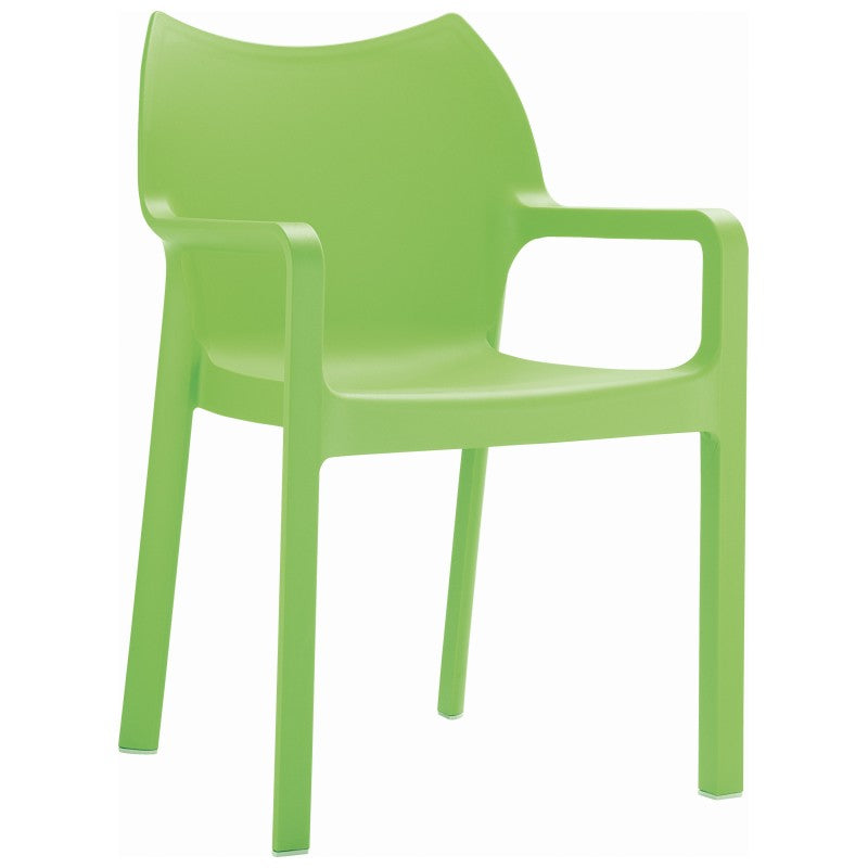 Compamia Diva Resin Outdoor Dining Arm Chair - Set of 2