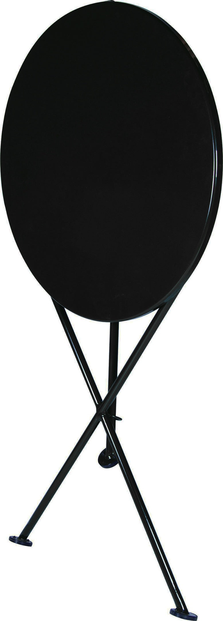 Furniture DesignHouse FrenchCafe Round Bistro 3-leg Folding Bistro Table / 28" Round Metal Top