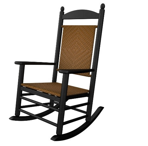 Poly-Wood Jefferson Rocker Tigerwood