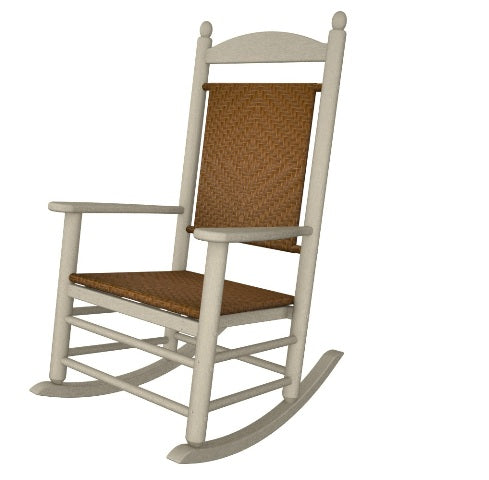 Poly-Wood Jefferson Rocker Tigerwood