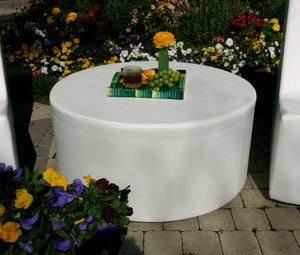 La Fete Puck Round Ottoman