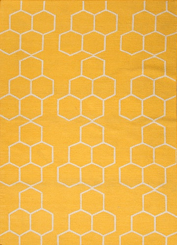 Jaipur Maroc Abdel Yellow Rug