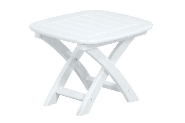 POLYWOOD¨ Nautical 21" x 18" Side Table