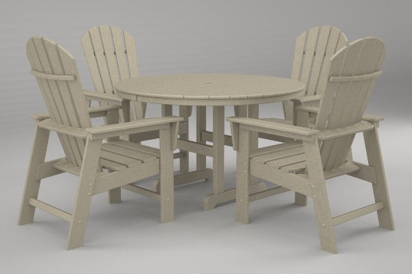 Poly-Wood South Beach 5-Pc. Dining Set in Sand