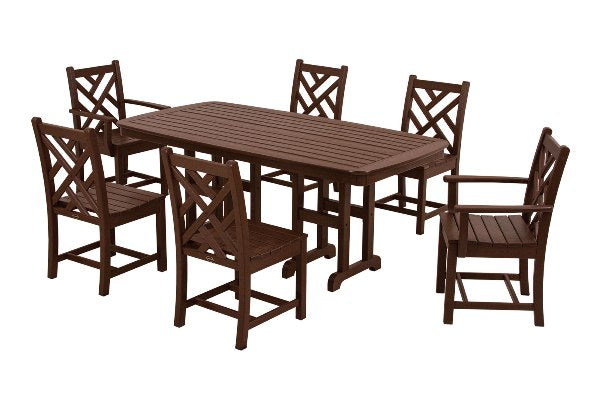 POLYWOOD¨ Chippendale 7-Piece Dining Set
