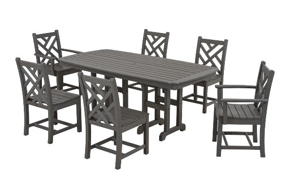 POLYWOOD¨ Chippendale 7-Piece Dining Set
