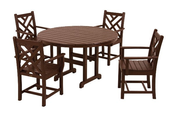 POLYWOOD¨ Chippendale 5-Piece Dining Set