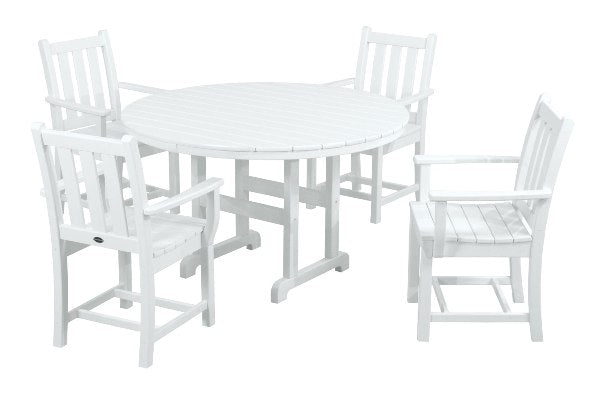 POLYWOOD¨ Traditional Garden 5-Piece Dining Set