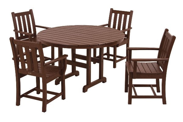 POLYWOOD¨ Traditional Garden 5-Piece Dining Set