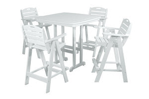 POLYWOOD¨ Nautical 5-Piece Bar Set