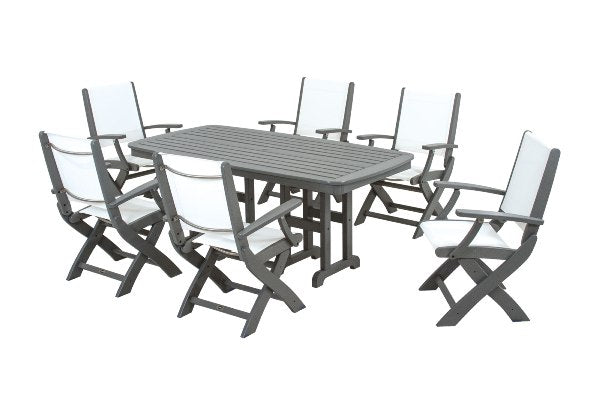 Polywood Coastal 7-Piece Dining Set