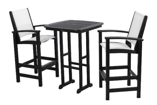 Polywood Coastal 3-Piece Bar Set