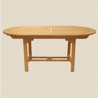 Royal Teak 96/120" Family Expansion Table - Oval