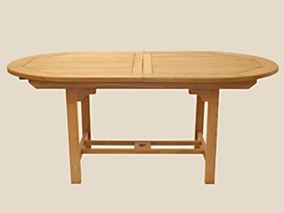 Royal Teak 72/96" Family Expansion Table - Oval