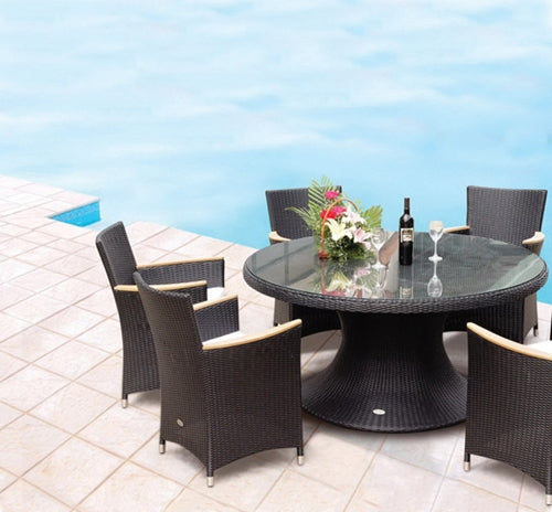 Royal Teak Helena Chair Black - Set of 2
