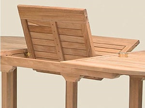 Royal Teak 72/96" Family Expansion Table - Rectangular