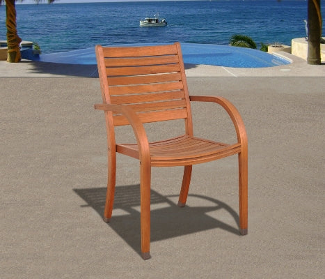 International Home Miami Amazonia Arizona 4 pc Stacking Armchair