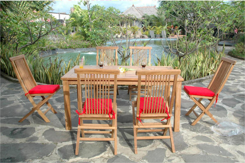 Anderson Teak Montage Bristol Collection Dining Set