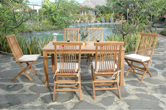Anderson Teak Montage Bristol Collection Dining Set