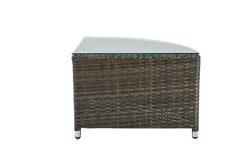 Source Outdoor Circa 1/4 Round Coffee Table