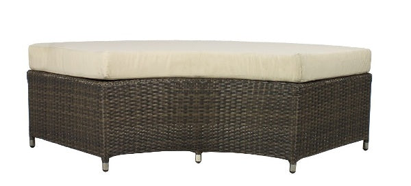 Source Outdoor Circa 1/4 Round Backless Bench