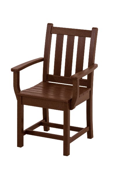 POLYWOOD¨ Traditional Garden Dining Arm Chair