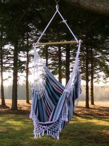 Vivere Brazilian Style Hammock Chair in Denim