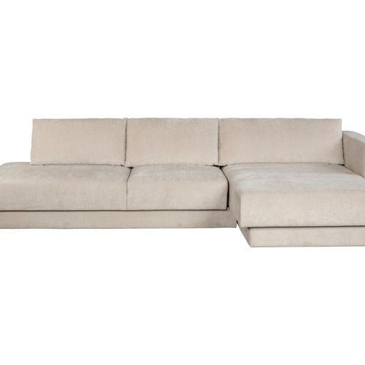 Sunpan Tecoma Sofa Chaise - Raf - Danny Cream / Danny Navy