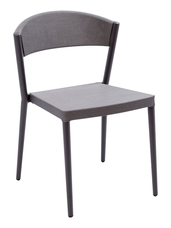 Florida Seating Powder Coated Aluminum Frame Side Chair - TEX-01S