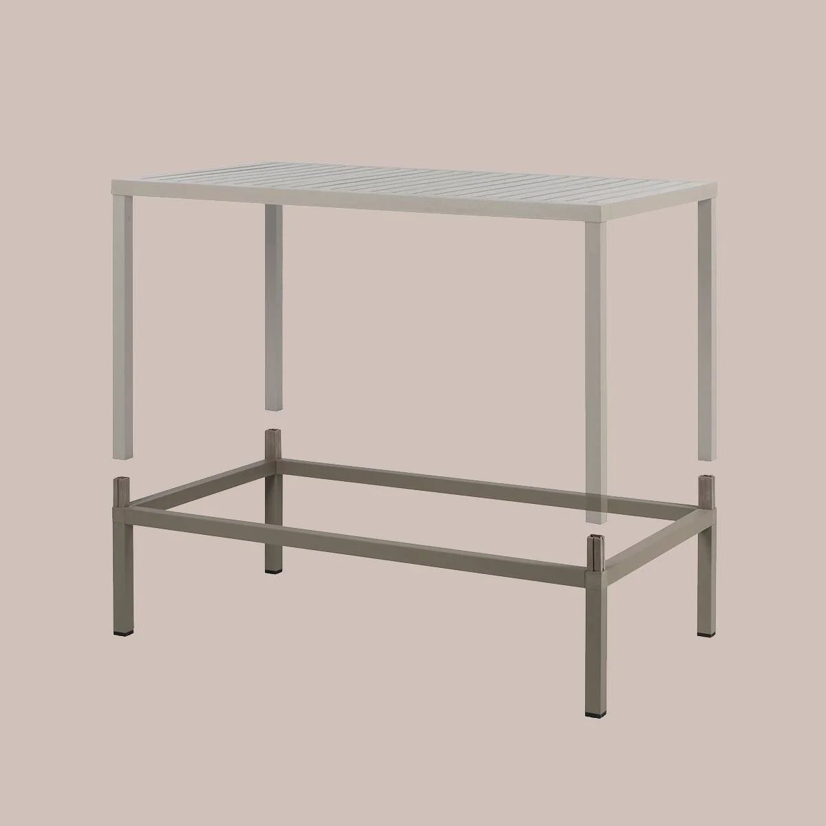 Nardi Kit Cube 140x80 High Table Extender