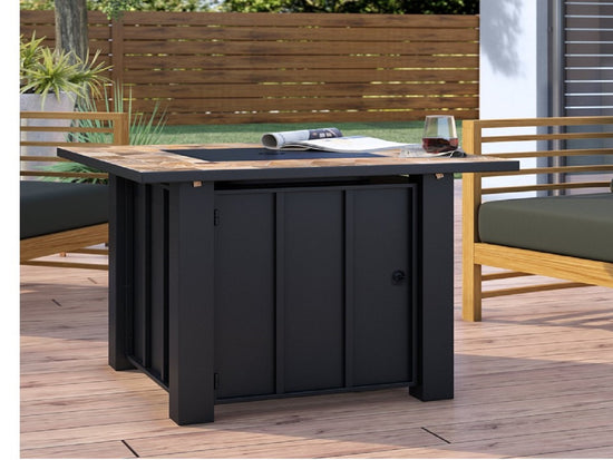 AZ Patio Heaters Round / Square Tile Top Firepit