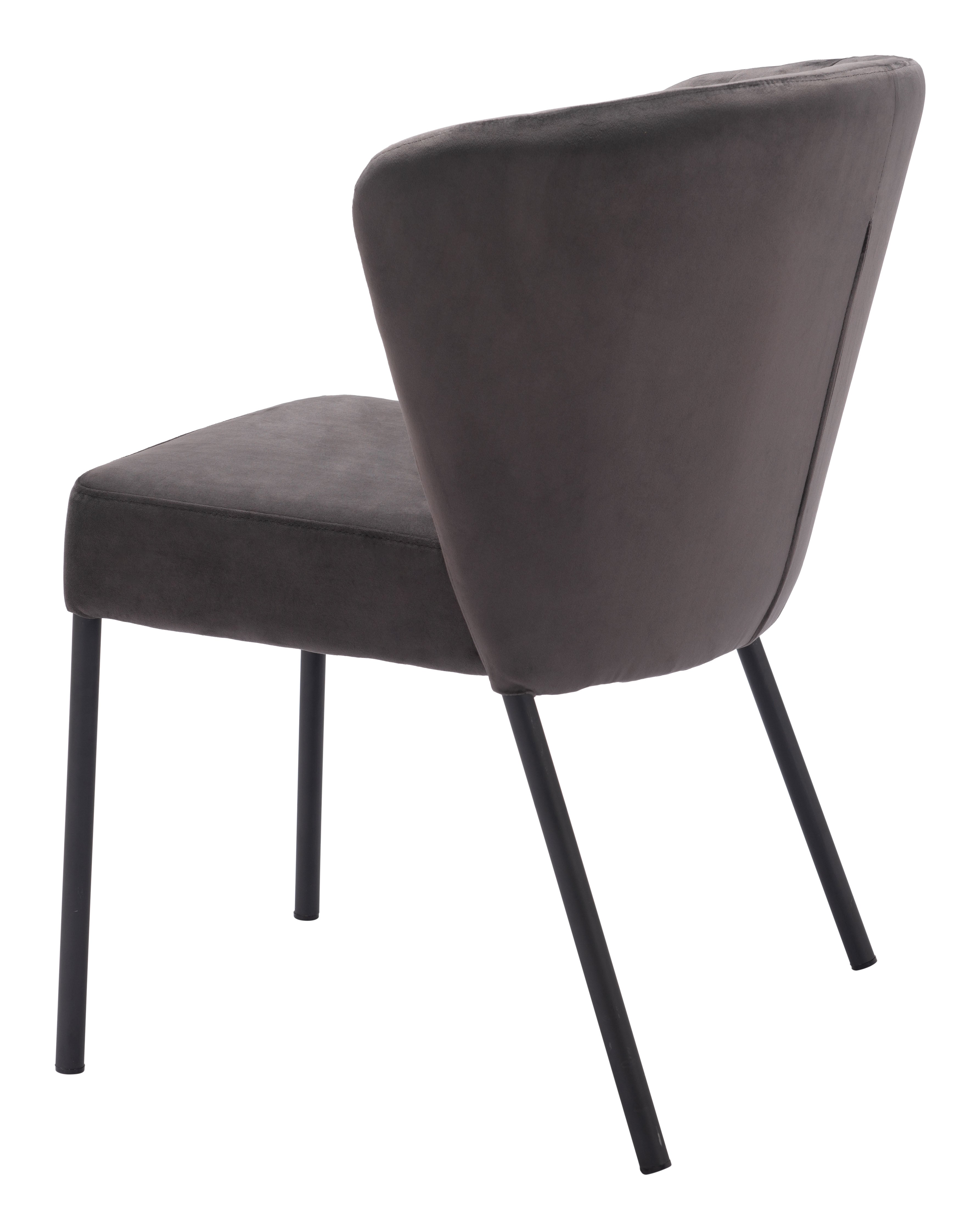 Zuo Modern Aimee Dining Chair in Cream/Beige/Gray