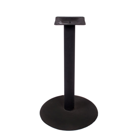 BFM Seating Stamped Steel - 18"/22"/30" Round Base With 11 3/4" Bolt On Plate