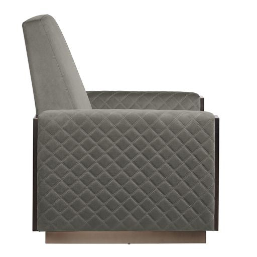 Sunpan Elvina Recliner - Antonio Charcoal