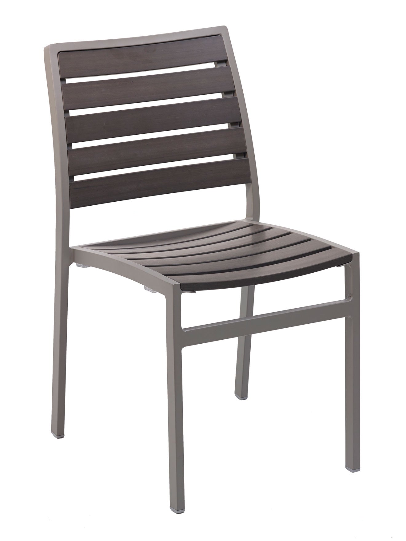 Florida Seating Powder Coating Aluminum Side Chair with Textile Back and Seat - AL-5700S