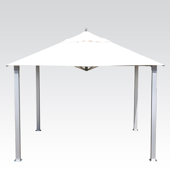 Bambrella Hurricane Alize 3.4m Square Aluminum Pavilion Umbrella