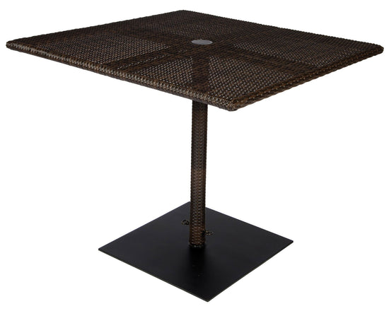 Woodard Et Cetera 36" Square Umbrella Table