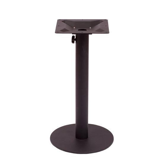 BFM Seating Margate 16" Round Base - Zinc Plated Cast Iron Bottom