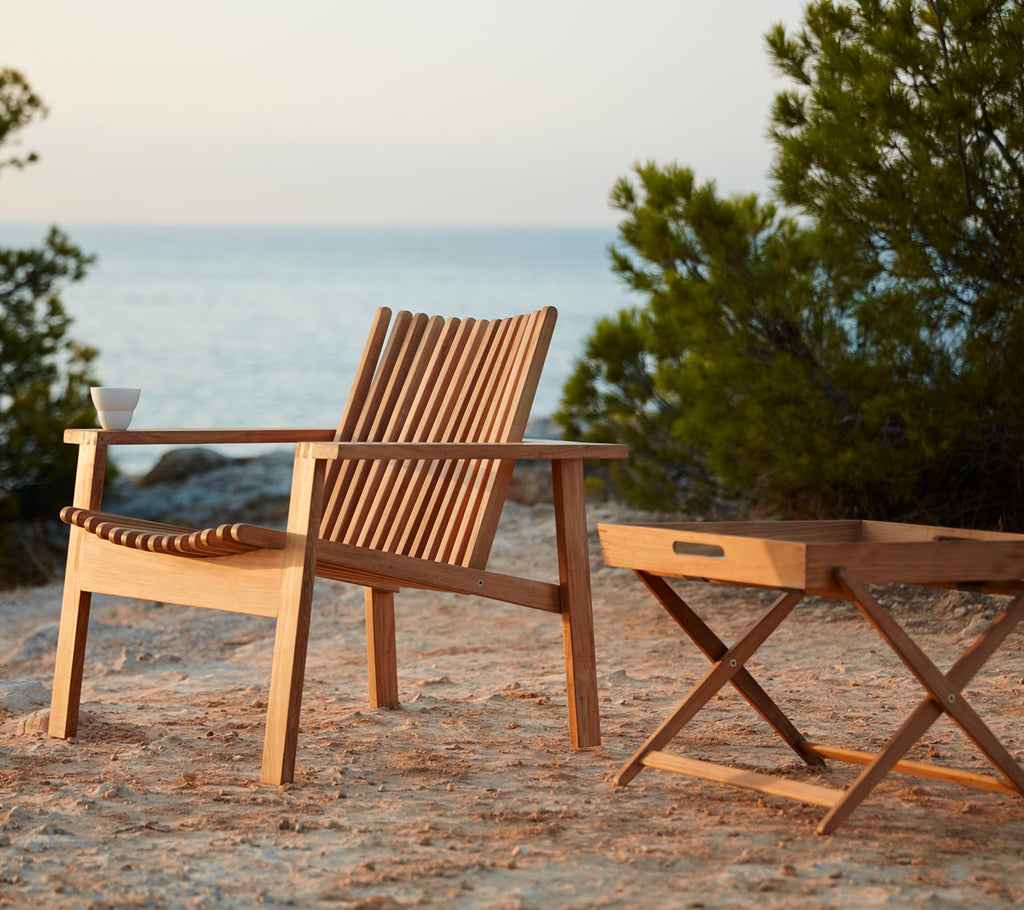 Cane-Line Amaze Lounge Chair, Stackable