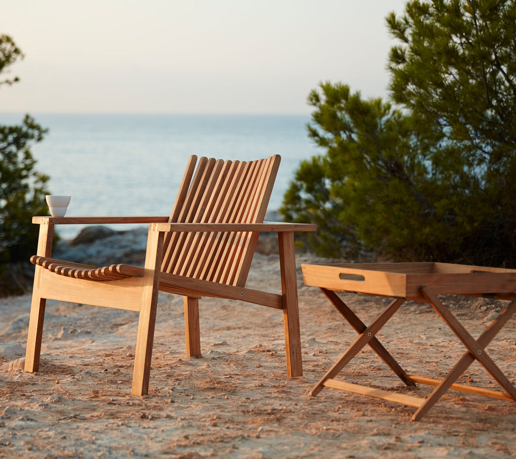 Cane-Line Amaze Lounge Chair, Stackable