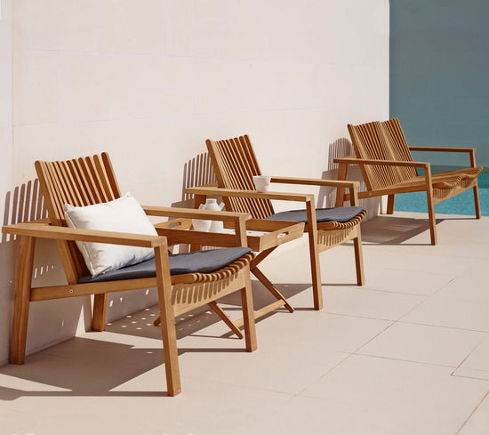 Cane-Line Amaze Lounge Chair, Stackable