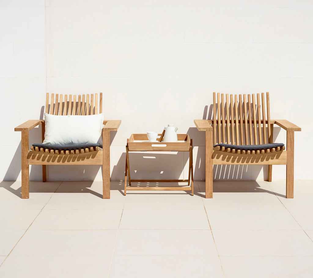 Cane-Line Amaze Lounge Chair, Stackable
